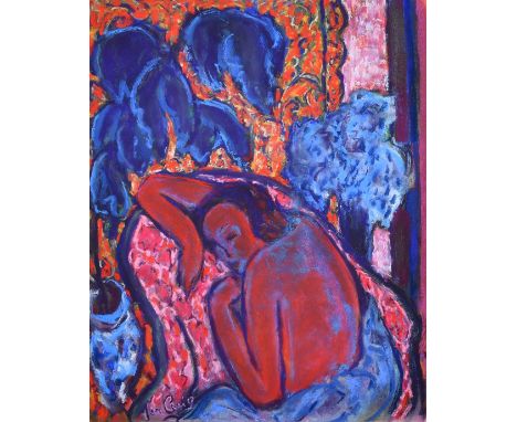 Ian Craig (20th Century), a pair of signed pastel studies of female figures, each around 27" x 21" (68 x 53cm), (2).