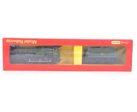 An original vintage Triang / Tri-ang Hornby 00 gauge model railway trainset locomotive engine No. R759 Hall Class 4-6-0 ' Alb