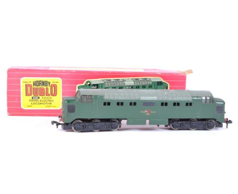 An original vintage Hornby Dublo 00 gauge model railway trainset locomotive engine No. 2232&nbsp;Class 55 Deltic D9004 in BR 