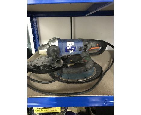 EVOLUTION 2000W GRINDER & 8 DISCS