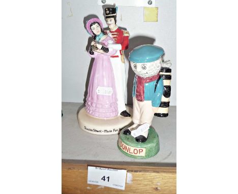 Royal Doulton Quality Street  Couple and Golfer &amp; Caddie Dunlop Caddie 