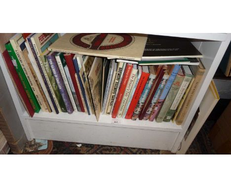Large collection of books relating to breweries and brewery history (one shelf)