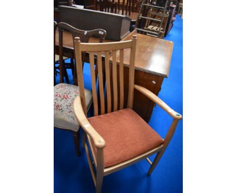 A modern Ercol carver chair