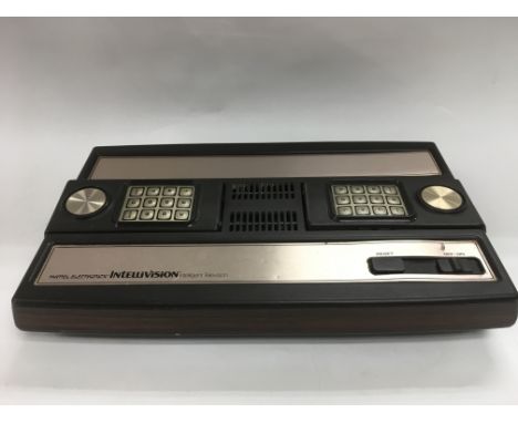A vintage Mattel Intellivision gaming console - NO RESERVE
