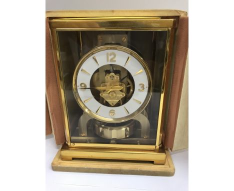 A jaeger Le Coultre atmos clock fitted in a Original box