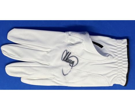 Golf Matteo Manassero Signed Dunlop Extra Large Golfing Glove. In Original Packaging. Good Signature. Good condition. All aut