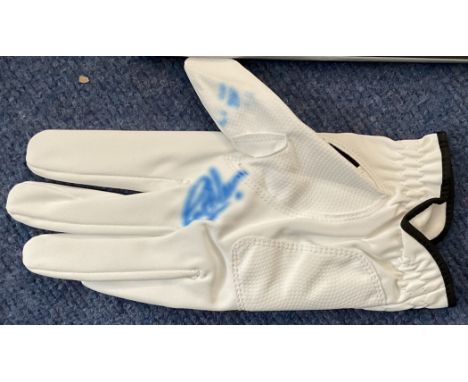 Golf Carl Mason Signed Dunlop Large Golfing Glove in Original Packaging. Good condition. All autographs come with a Certifica