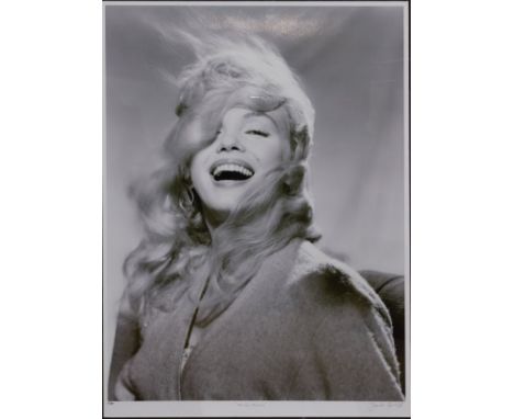 Jack Cardiff - Signed limited edition print - Angelic Marilyn Happy (Marilyn Monroe), No.21/25, signed, titled and numbered, 