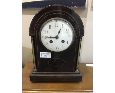 EDWARDIAN MANTEL CLOCK