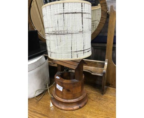 SILK TOP HAT AND WISHING WELL LAMP