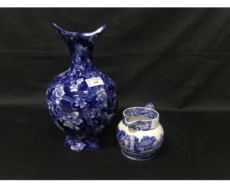 LOT OF COPELAND SPODE ITALIAN AND OTHER BLUE AND WHITE CHINA