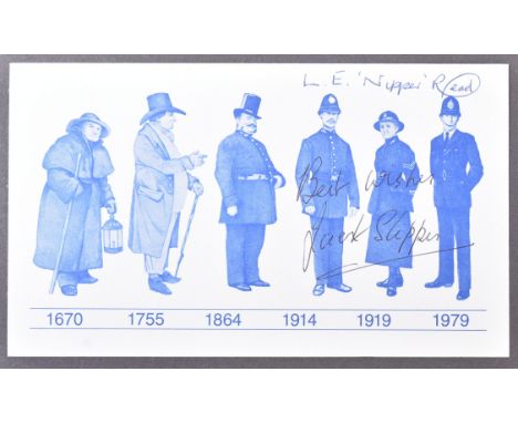 The Great Train Robbery - Leonard 'Nipper' Read (1925-2020 - Detective Sergeant) &amp; Jack Slipper (1924-2005 - Detective Ch