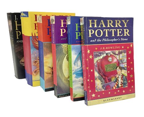 Harry Potter and the Half-Blood Prince hardback first edition, with printing error on page 99, together with Harry Potter and