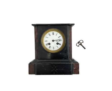 19th century French striking mantle clock.