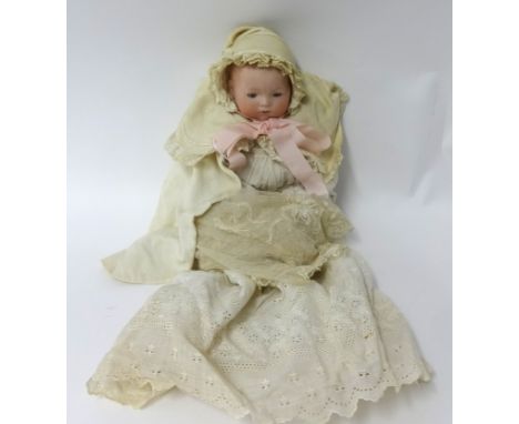 An Armand Marseilles bisque head doll No 341/31/2 K, 33cm