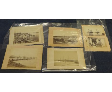 An interesting collection of photographs, some relating to HMS Galatia 1860, also Royal Family, Simmons Town Cape of Good Hop