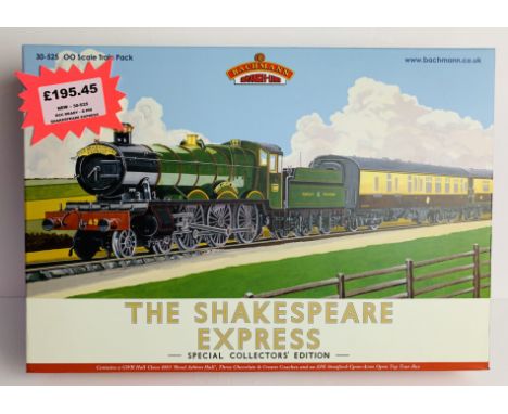 Bachmann OO Gauge 30-525 The Shakespeare Express Train Pack - New Ex Shop Stock. P&amp;P Group 2 (£18+VAT for the first lot a