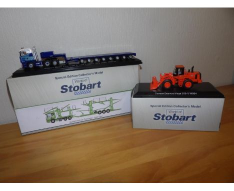 Atlas Collection 1 76 x 2 Eddie Stobart Collection + 1 Oxford 1.76 Green Tiger Car Transporter. P&amp;P Group 2 (£18+VAT for 