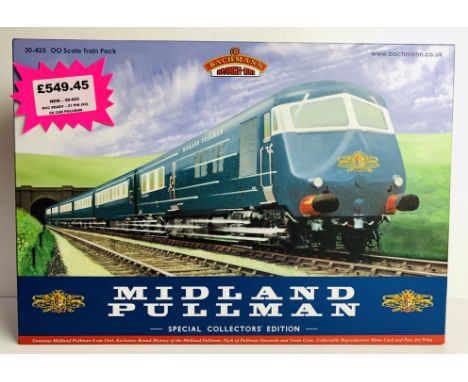 Bachmann OO Gauge 30-425 'Midland Pullman' Train Pack - New Ex Shop Stock. P&amp;P Group 2 (£18+VAT for the first lot and £2+