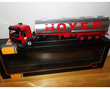 1.43 Scale IXO Mercedes Benz SK1844 Tanker Trailer HOYER 1994. P&amp;P Group 1 (£14+VAT for the first lot and £1+VAT for subs