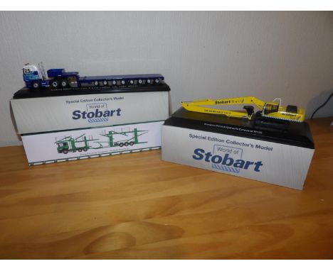 Atlas Collection 1.76 x 2 Eddie Stobart Collection + 1 Oxford 1.76 Woodside Car Transporter. P&amp;P Group 2 (£18+VAT for the