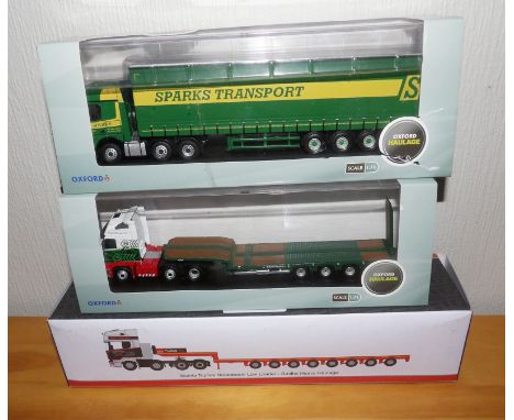 Oxford 1.76 x 3 Sparks Transport, Smiths Heavy Haulage. P&amp;P Group 2 (£18+VAT for the first lot and £2+VAT for subsequent 