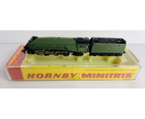 Hornby / Minitrix N Gauge N211 Class A4 BR Green 'Mallard' 60022 Steam Loco Boxed. P&amp;P Group 1 (£14+VAT for the first lot