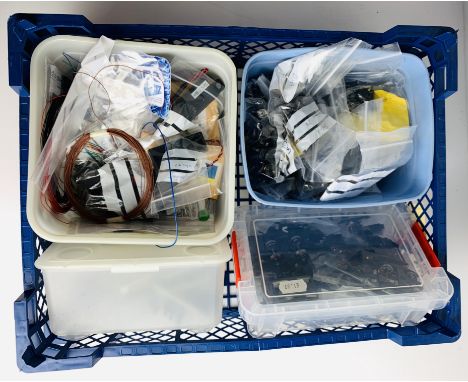 Large lot of OO Gauge Loco Wheels/Axles for Hornby, Bachmann Heljan Wagons &amp; Locos - with Further Wires and Catenary - Se