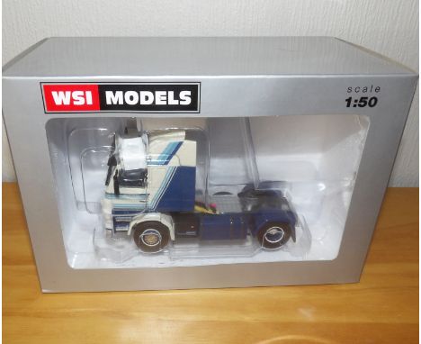 WSI 1.50 Scale Scania 3 4 x 2 Tractor Unit DUVECO Livery.  P&amp;P Group 2 (£18+VAT for the first lot and £2+VAT for subseque