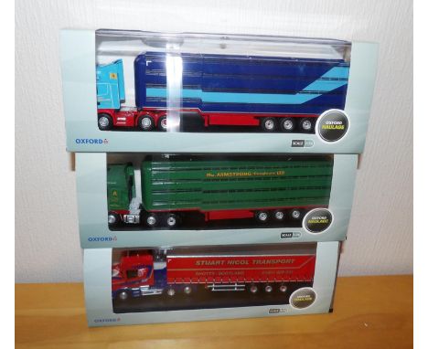 Oxford 1.76 x 3 Stuart Nicol T Cab, Wm Armstrong &amp; Geo Anderson both Livestock.  P&amp;P Group 2 (£18+VAT for the first l
