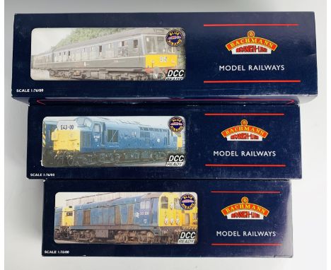 3x Bachmann EMPTY LOCO BOXES - To Include: 32-030 Class 20, 32-775 Class 37, 32-902 Class 108. P&amp;P Group 2 (£18+VAT for t