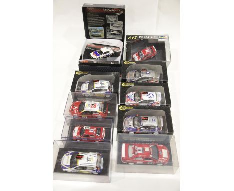 Ten assorted rally cars 1/32 and 1/43 scale, Corgi, Salco, Revell etc. P&P Group 2 (£18+VAT for the first lot and £2+VAT for 