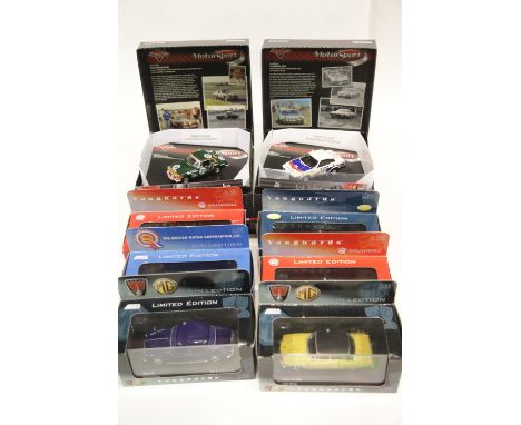 Eight diecast Vanguards including: Triumph Try rally car, MGB rally car, Rover P4, Rover P6, Triumph Spitfire etc. P&P Group 