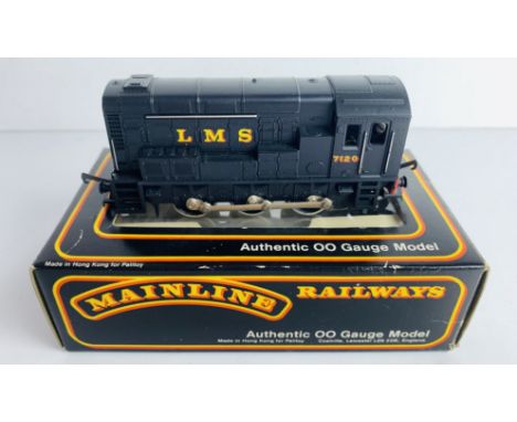 Lima OO Gauge LMS Diesel Shunter No.7120 - Supplied in Incorrect Mainline Wagon Box. P&amp;P Group 1 (£14+VAT for the first l