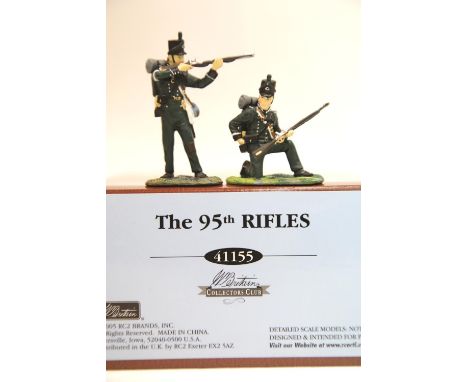Britains 41155 95th Rifles set. P&amp;P Group 1 (£14+VAT for the first lot and £1+VAT for subsequent lots)Condition Report: V