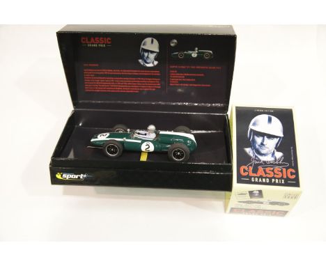 Scalextric C2639A Cooper Climax 153 Jack Brabahm 1960 Goodwill Revival meeting. P&P Group 1 (£14+VAT for the first lot and £1
