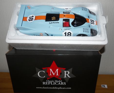 1.18 Scale CMR Porsche 917 LH #18 24hr LeMans 1971. P&amp;P Group 1 (£14+VAT for the first lot and £1+VAT for subsequent lots