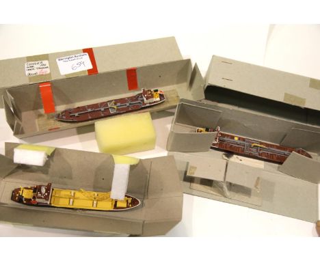 Three 1:1250 Scale Model Ships to Include: Speybank, Conger, Seadevil, all boxed.P&amp;P Group 1 (£14+VAT for the first lot a