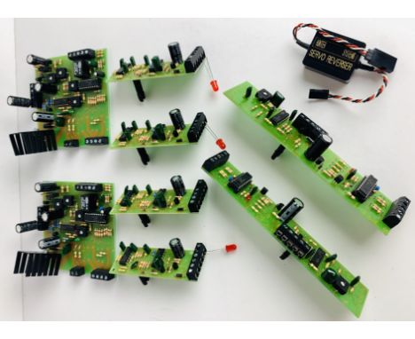 9x Heathcote Electronics - To Include Servo Reverse Module &amp; Others - Some items come with Instructions - All Appear Unus