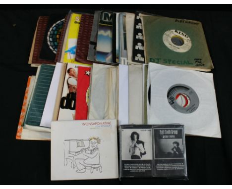 FUNK/SOUL - Great collection of 43 x 7" singles, 2 x cassette albums and 1 x CD, to include many hard to find sides. To inclu