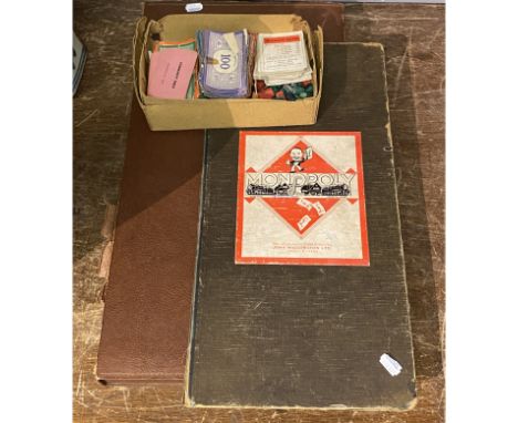 TWO VINTAGE 1961 MONOPOLY SETS