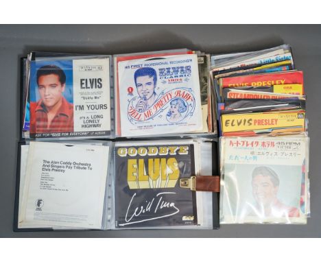 Elvis Presley Import 45s . Including records and singles from around the world including Japan, Australia, Belgium, Holland a