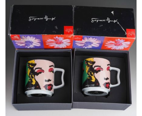Two boxed Rosenthal studio-line Marilyn cups (2)