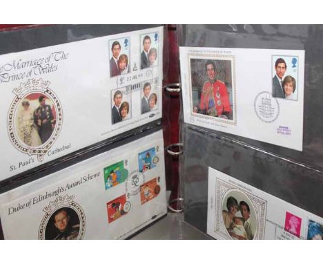 LOT OF EIGHT ALBUMS OF FIRST DAY COVERS