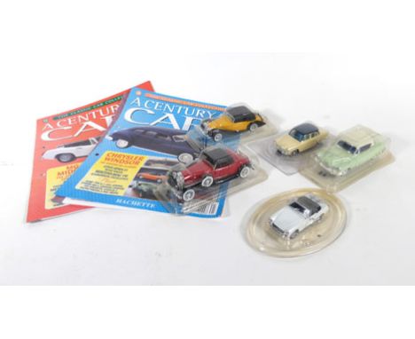A set of Corgi/Solido 'A Century of Cars' models and accompanied magazines, Nos. 1-90   CONDITION REPORT:  Please Note: The i