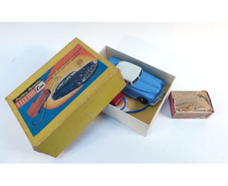 A Schuco 3000 telesteering car and a Marx battery operated 'Electric' car, both boxed (2)   CONDITION REPORT:  Both boxes wit