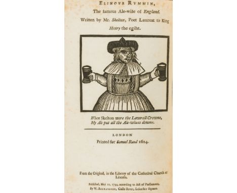 Spence (Joseph) Anecdotes, Observations, and Characters, of Books and Men, first edition, extra illustrated, 100 engraved pla