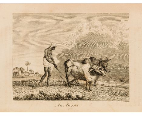 India.- Tennant (Rev. William) Indian Recreations, 3 vol., 1 &amp; 2 first editions, 5 engraved plates, light offsetting, som