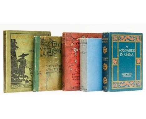 NO RESERVE China.- Kendall (Elizabeth) A Wayfarer in China, black and white plates and illustrations, pictorial cloth, spine 