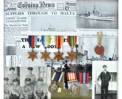 A group of seven medals to Engine Room Artificer 1st Class S.J. Woolgar, Royal Navy: Naval General Service 1909-62, clasp: Pa